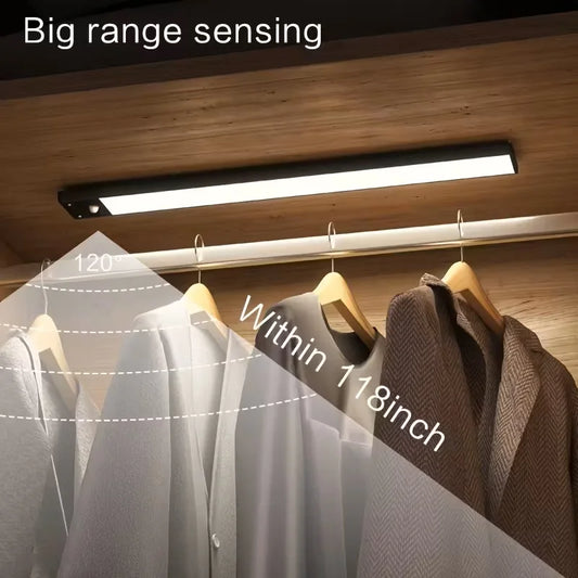 Magnetic LED Cabinet Light – USB-C Motion Sensor