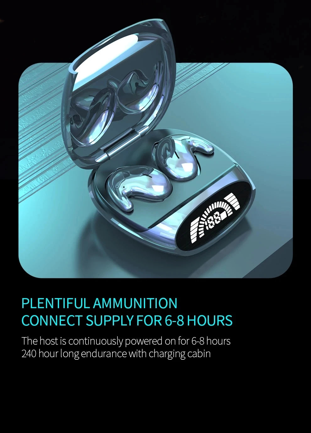 Mini TWS Bluetooth (5.3) Earphones, with Noise Cancellation