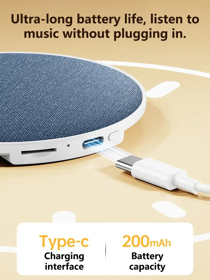 Wireless Pillow Speaker Sleep Aid 360° Surround Sound Bluetooth 5.4  HiFi Stereo Sound Private Audio No Disturb Partner2026 New