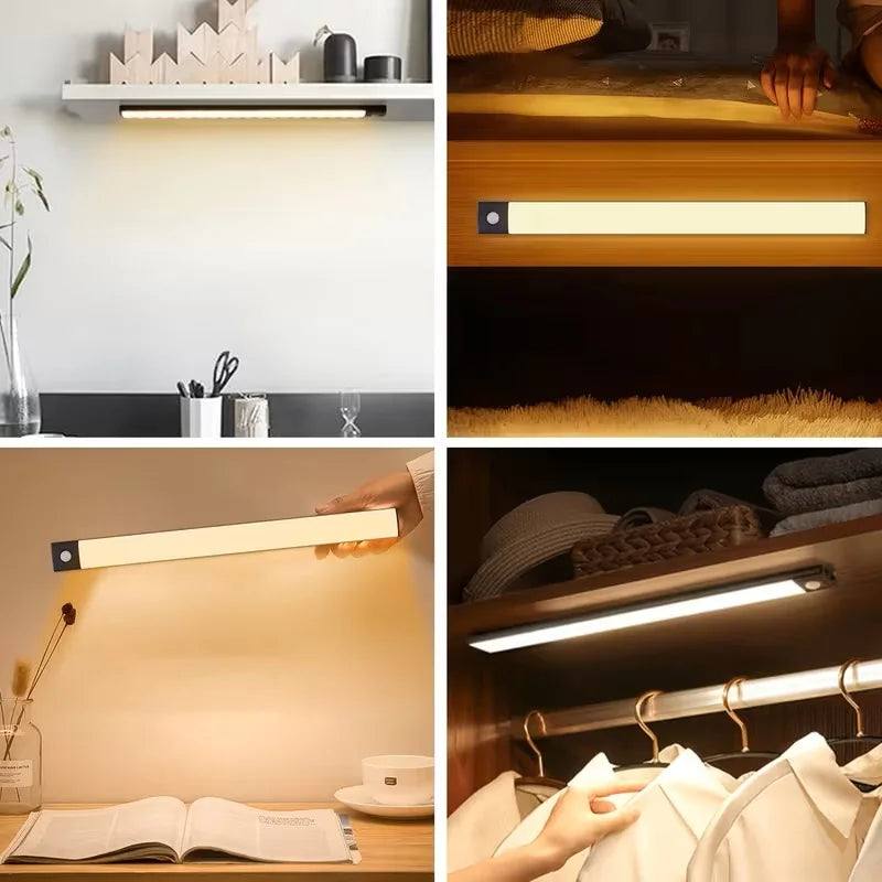 Magnetic LED Cabinet Light – USB-C Motion Sensor